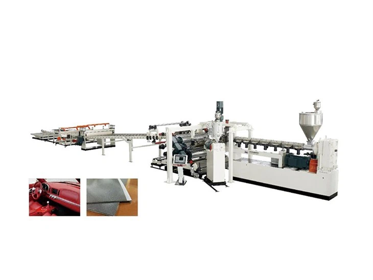 Automotive Interior TPU Over ABS Composite Panel Extrusion Line manufacturers
